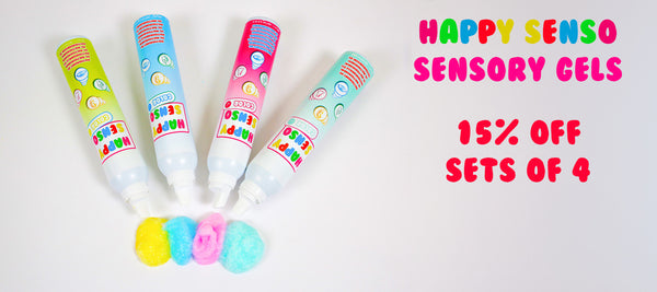 Happy Senso Multi-Sensory Gel - 15% Off Set of 4