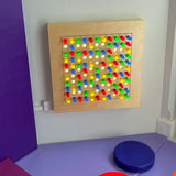 Rainbow Pegboard Panel