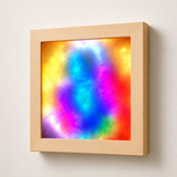Nebula sensory wall panel responding to sound in a school sensory room