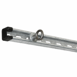 close up of a equipment hanger