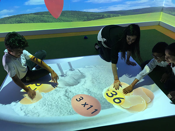 omiVista Install+ (L) Interactive Floor Projector (Editable)