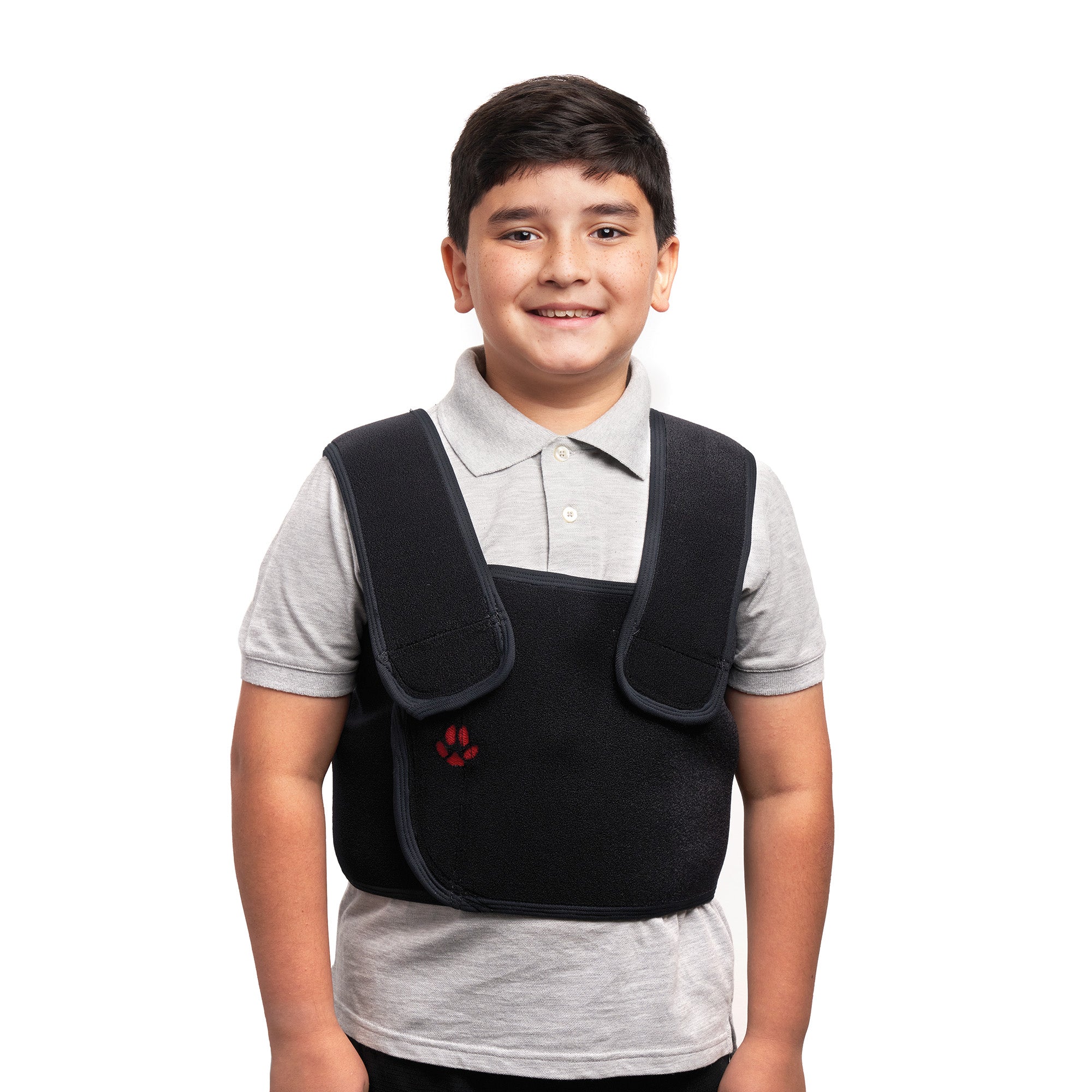 Bear Hug Pressure Vest to decrease hyperresponsiveness
