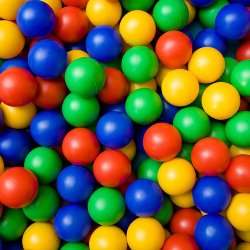 Mixed Colour Balls - multi-coloured plastic balls perfect for use in ...